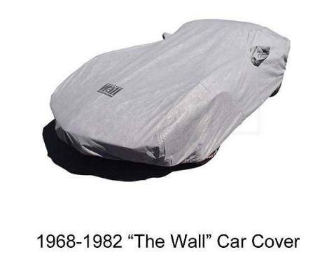 Corvette Car Cover, "The Wall", Gray, 1953-2017