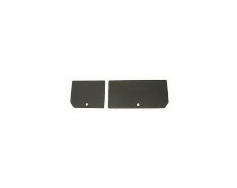 Corvette Rear Compartment Unit Doors, 2 Piece Set Fiberboard, 1979-1982