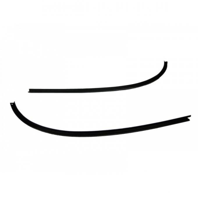 Chevy Glass Pinchweld Flange, Windshield, Front Lower, 1957