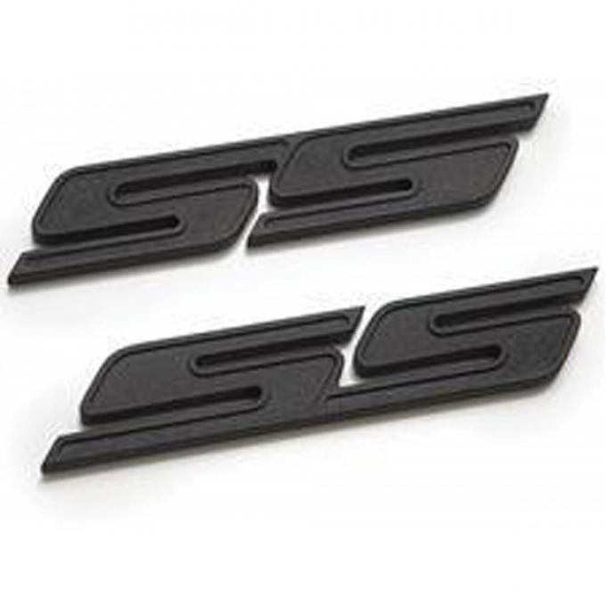 DefenderWorx Camaro SS Badge Matte Black For 10-15 Camaro CB-1002