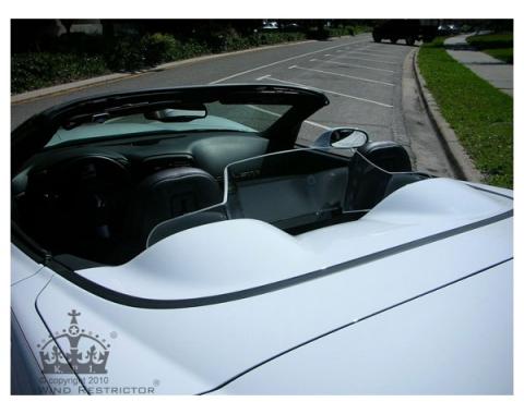 Corvette Wind Restrictor, Clear Or Tinted, Convertible, 2005-2013