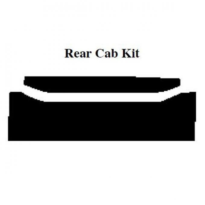 AcoustiSHIELD - Rear Cab Insulation Kit - Pickup