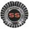 Chevelle Emblem, SS, Wheel Cover Center, 1964