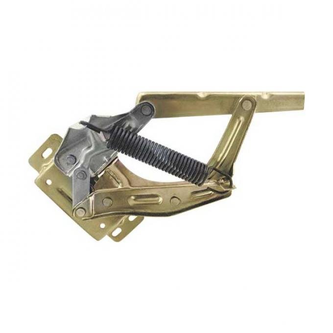 Ford Pickup Truck Hood Hinge - Includes Spring - Left - F100 Thru F350