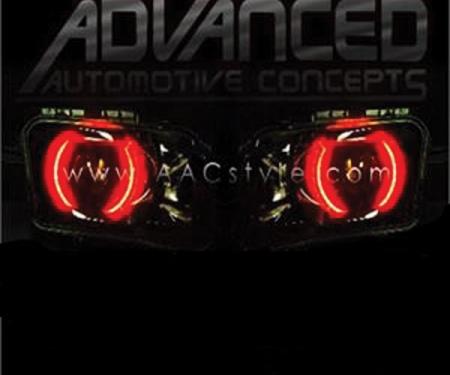 Camaro Headlight Halo Kit, CCFL, 2010-2013