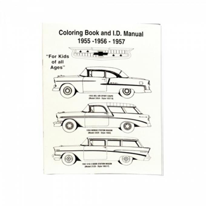 Chevy Coloring Book & I.D. Manual, 1955-1957