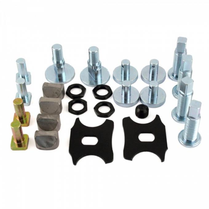 Model A Ford Front Brake Equalizer Floater Set - Deluxe Flat Head Ted Kit - 25 Pieces