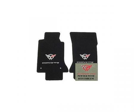 Lloyd Ultimat 2 Pc Front Mats, 100 Black, Logo 819084-1