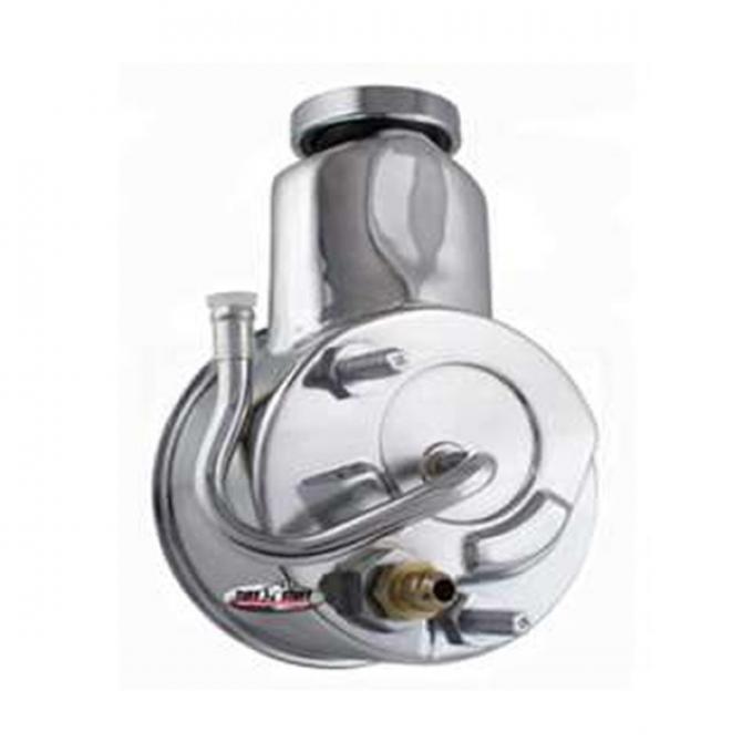 Nova Saginaw Power Steering Pump, V8, Chrome, 1969