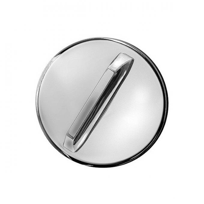 Nova Or Chevy II Gas Cap, Chrome 1965-1967