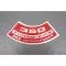 Camaro Air Cleaner Decal, 350 Turbo-Fire 255 Horsepower, 1969
