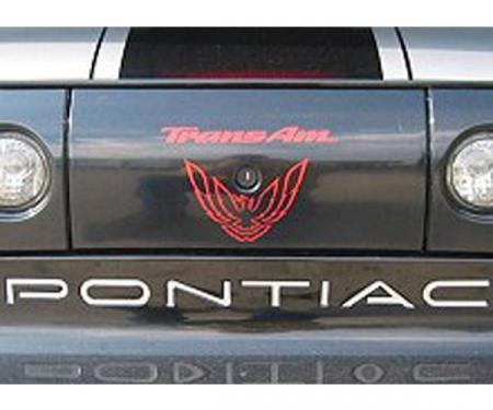 Firebird, Trans AM Decal, Rear Bird & Name Emblem 1999-2002