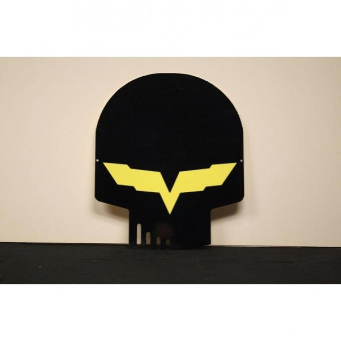 Corvette Metal Sign,Jake,Black