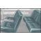 Ford Thunderbird Front Bucket & Rear Bench Seat Covers, Full Set, Vinyl, Light Blue Metallic #24, Trim Code 52, 1961-62