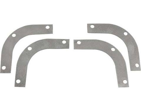 Rear Window Frame Corner Brace Set - 4 L Shaped Pieces - Ford Pickup Truck