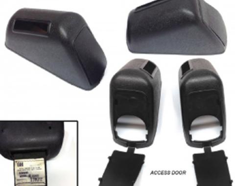 Camaro Seat Belt Retractor Covers, Robbins 3200, 1971-1974