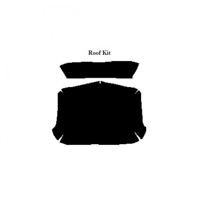Chevy & GMC Truck Insulation, Quiet Ride, Roof, 1947-1953
