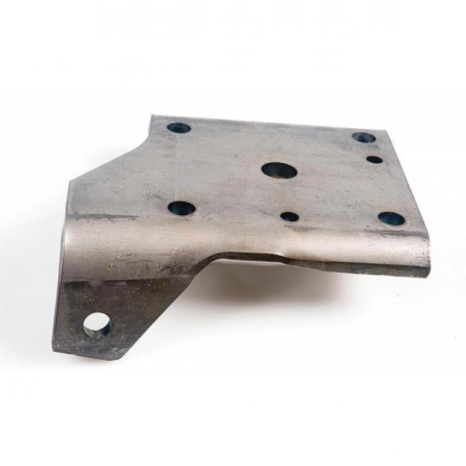 Firebird Shock Absorber Lower Mounting Plate, Left, Rear, For Cars With Multi-Leaf Springs, 1968-1969
