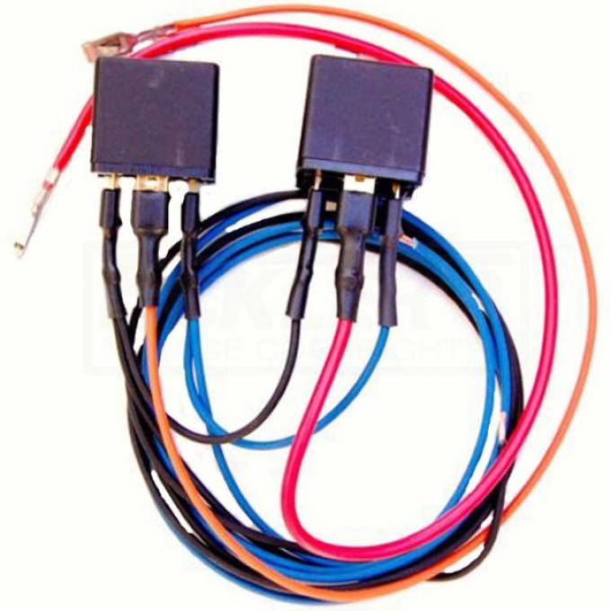 Chevelle And Malibu Headlight Auto-Off Relay Kit, 1964-1971
