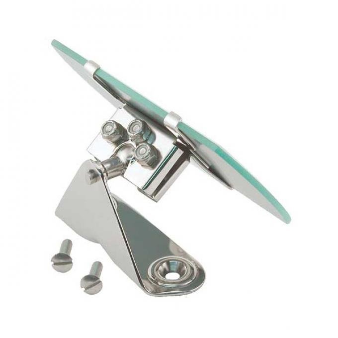 Inside Rear View Mirror - Stainless Steel - Closed Car - Ford