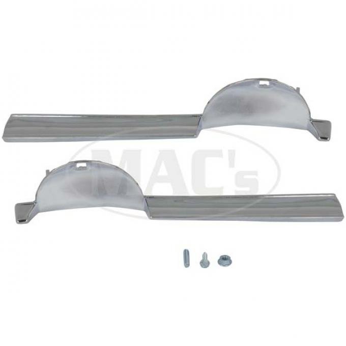 Ford Mustang Fog Light Bars - Chrome