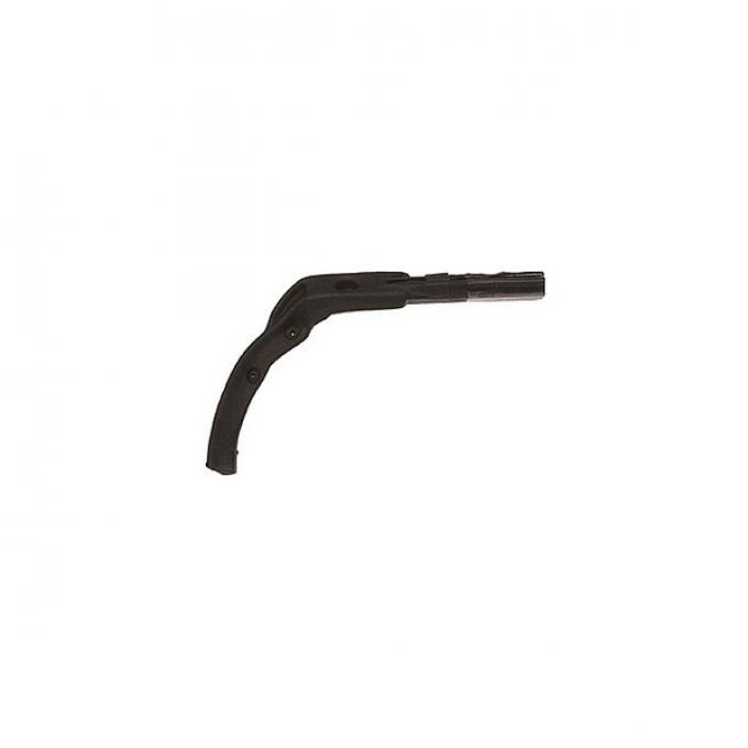 Corvette Weatherstrip, Convertible Top Header Extension Left, USA, 1963-1967