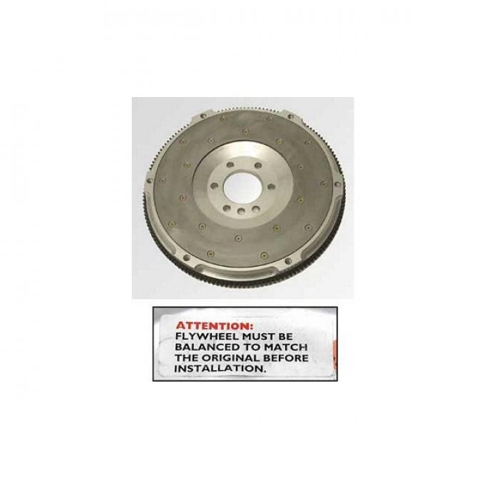 Corvette Flywheel, Manual Transmission, Small Block, Aluminum, With 153 Teeth, Fidanza, 1984-1985