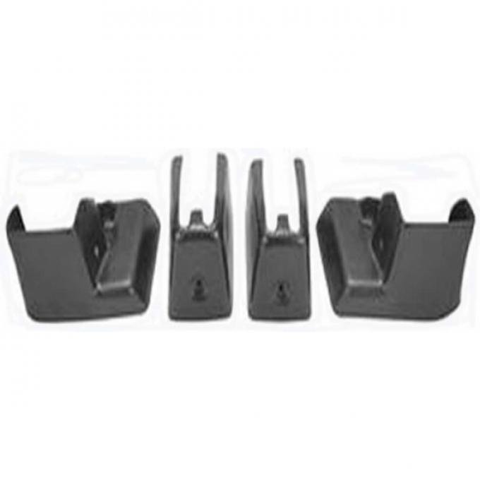 El Camino Standard Bench Seat Track Covers, 1978-1987