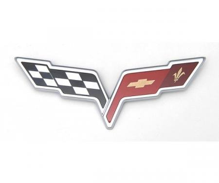 Corvette Waterfall Emblem, Convertible, 2005-2013