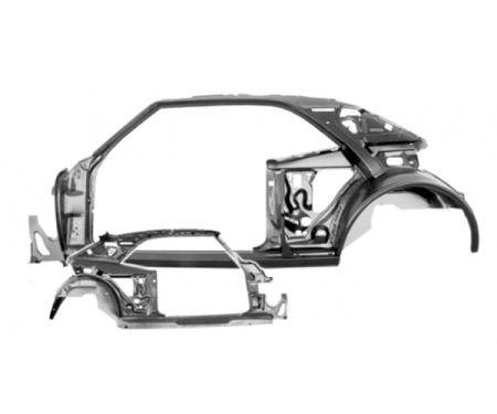 Camaro Coupe Quarter Door Frame Assembly, Left Hand Side, 1967