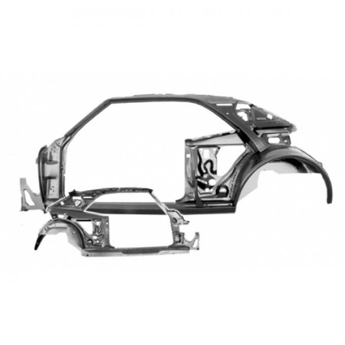 Camaro Coupe Quarter Door Frame Assembly, Left Hand Side, 1967