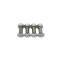Chevy Screws, Bumper Accessory Guards, Rear, 1956