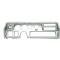 Chevelle Instrument Cluster Panel, Sweep Style, Aluminum Finish, With Pre-Cut Holes, 1970-1972
