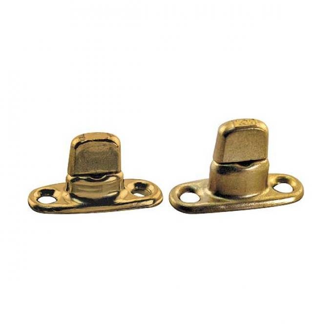 Model T Ford Side Curtain Fastener Set - Common Sense - Brass - 26 Piece Set - Touring