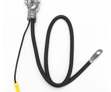 Camaro Battery Cable, Negative, Side Post, 30", 1970-2002