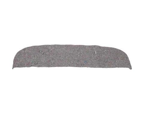 Rear Window Package Tray Jute Insulation - Pre-Cut Jute Fiber - Ford 2-Door Sedan