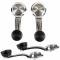 Camaro Front & Rear Window Crank Handles, Black, 1969