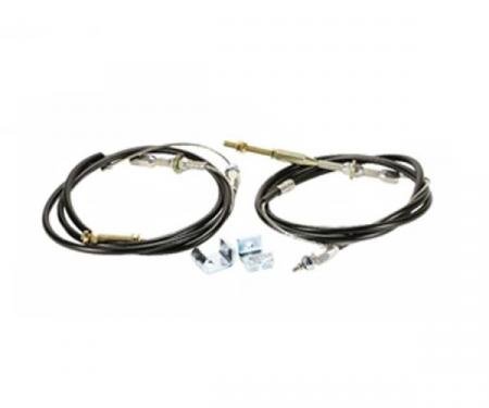 Camaro Emergency Brake Cable Kit For Disc Brake Conversion, 1967-1975