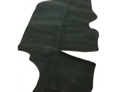Firebird Trunk Mat, Black Carpet 1978-1981