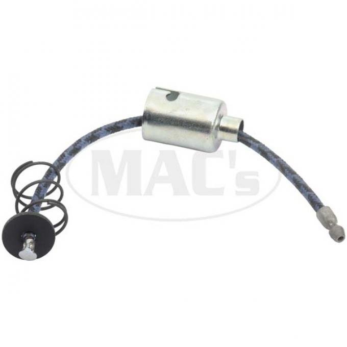 Dome Light Wire - Braided Wire - Includes Socket - 6 Long -Ford Only