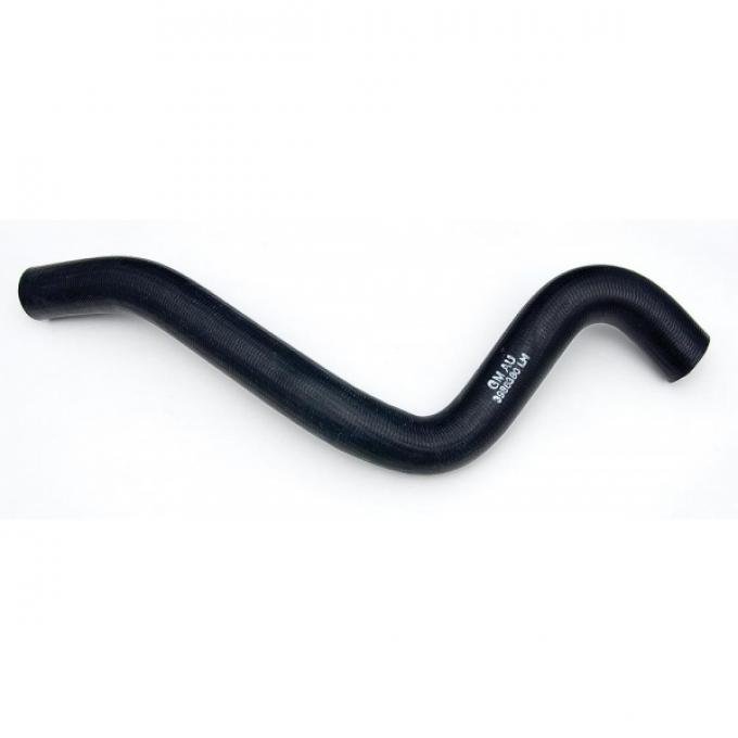 Full Size Chevy Radiator Hose, Upper, 350 & 400ci, With GM Markings, 1971-1975
