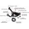 Firebird Tubular Lower Control Arm Kit, Hotchkis, 1967-1969