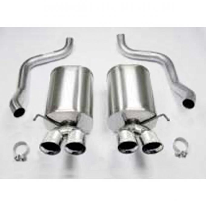 Corvette CORSA Exhaust System, Sport With Pro-Series 4" Quad Tips, ZR1/Z06, 2006-2013