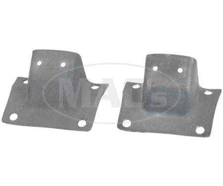 Rumble Seat Stop Bracket Set (Pair), Accurate Reproduction, Model A, 1928-1929