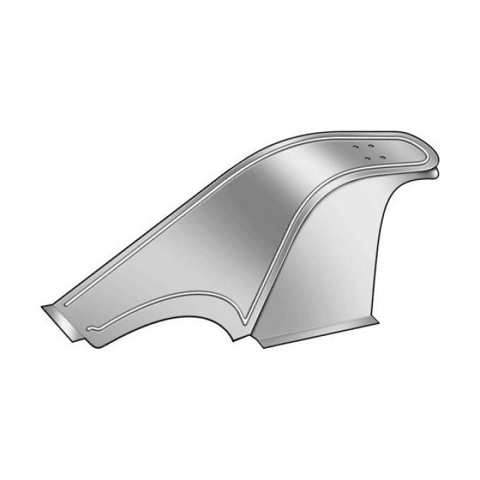 Model T Ford Front Fender - Left - Steel - Touring & Roadster & Depot Hack & Torpedo