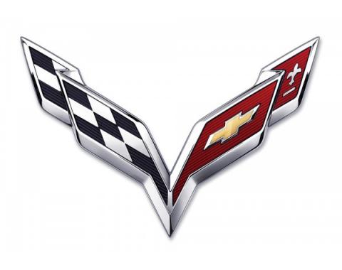 Corvette Metal Sign, C7 40" X 27"