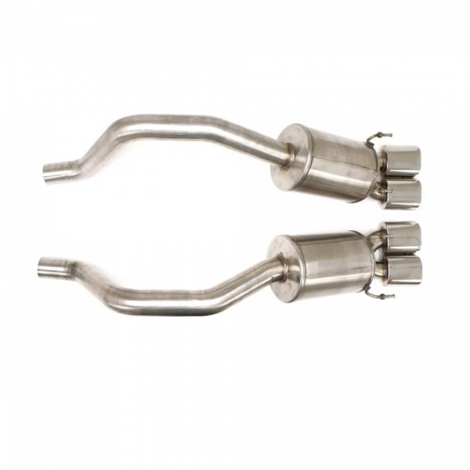 Corvette B&B PRT Performance Exhaust, Z06/ZR1,PRT With QuadOval Tips,2006-2013