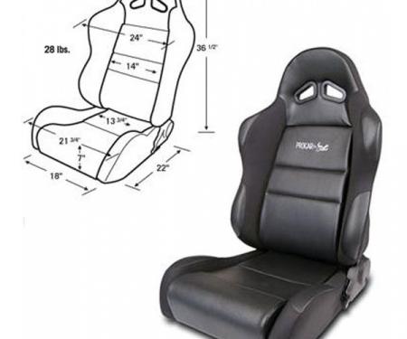 Chevelle & Malibu Bucket Seat, Sportsman Series, Left, 1964-1983