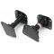 Camaro Motor Mounts, Solid, Tubular, Black, 1998-2002