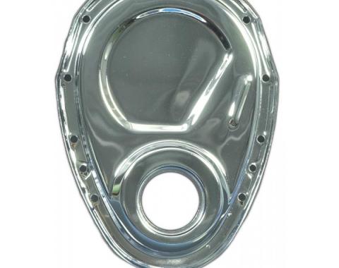 Corvette Timing Chain Cover, 327 Chrome, 1957-1982